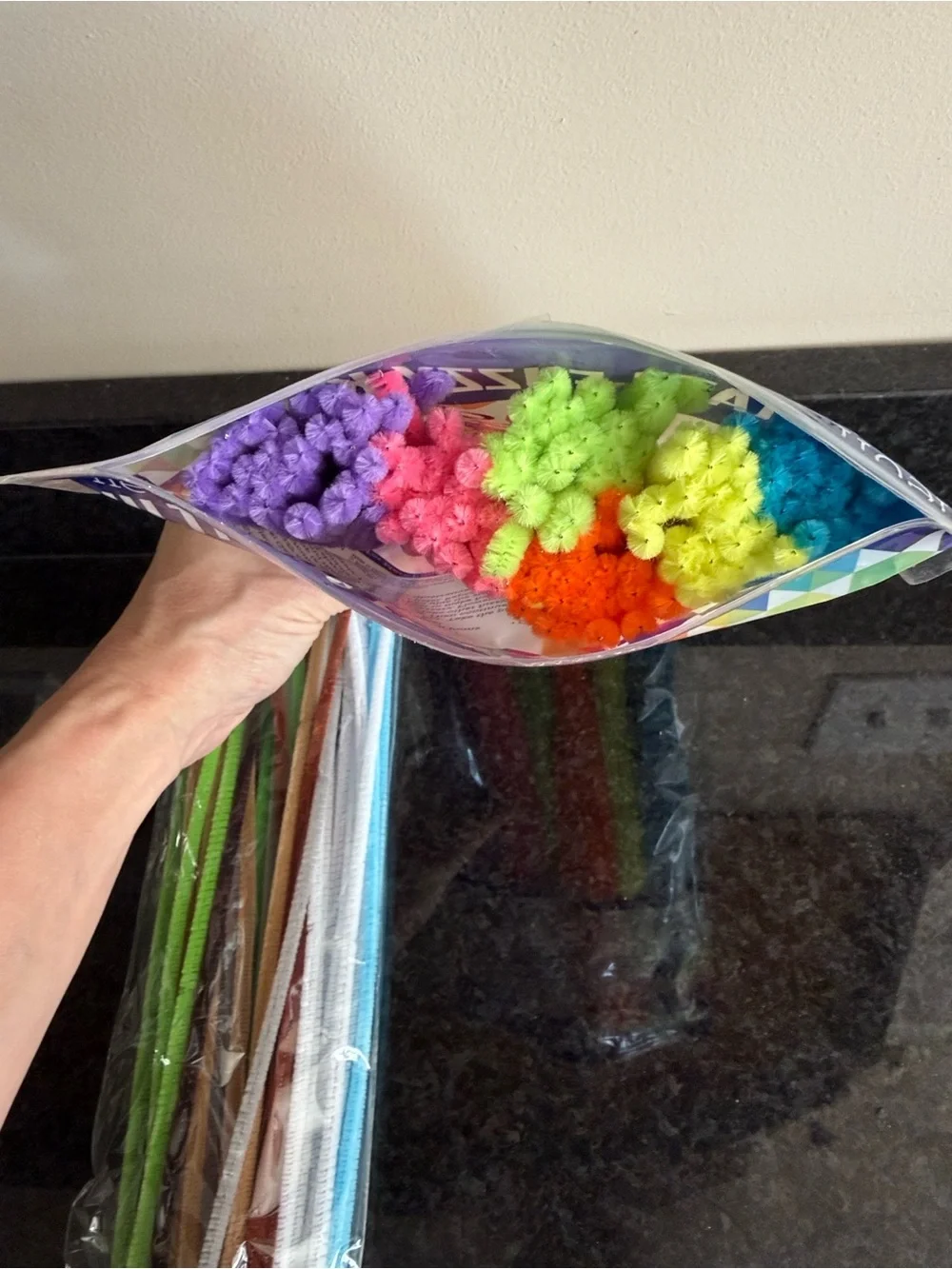 Assorted Bright Colors Pipe Cleaners - Home Party Craft Supplies